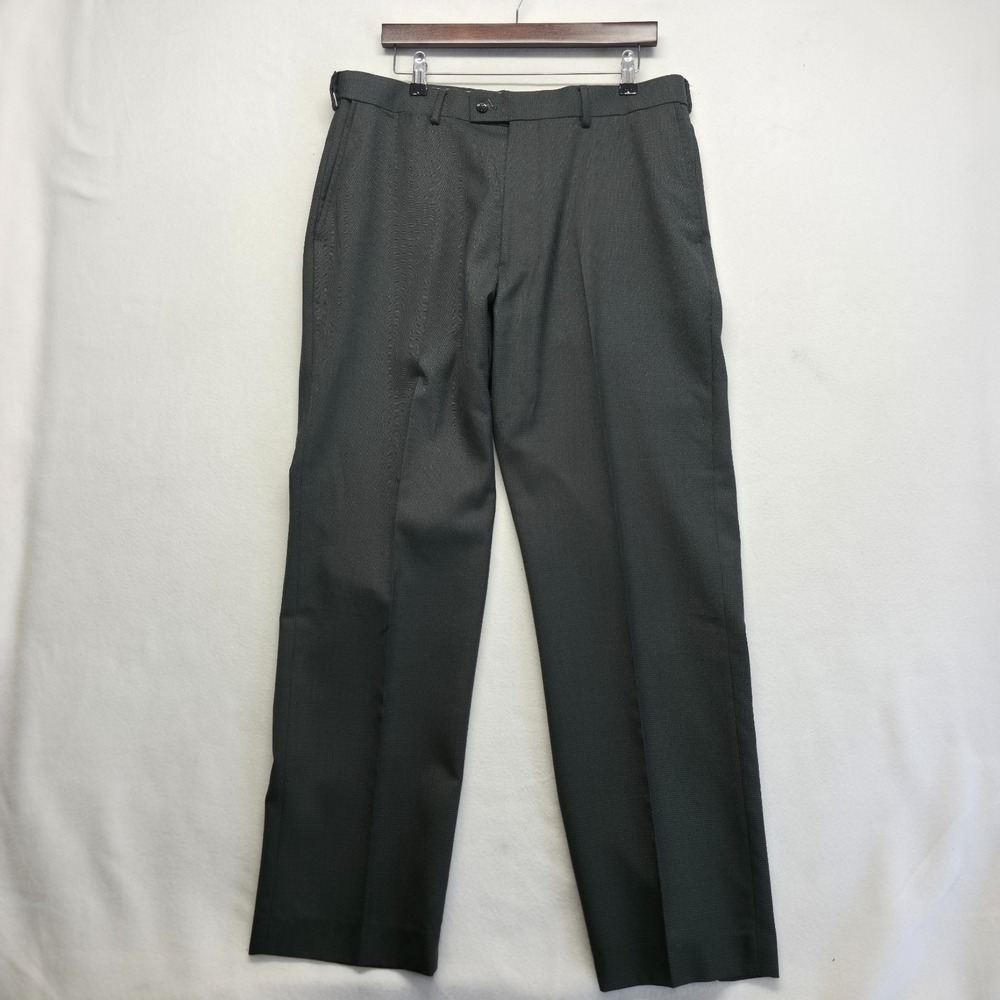 Louis Raphael Rosso Men's Gray Dress Slacks Size 35X32